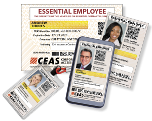 CEAS Essential Employee ID's